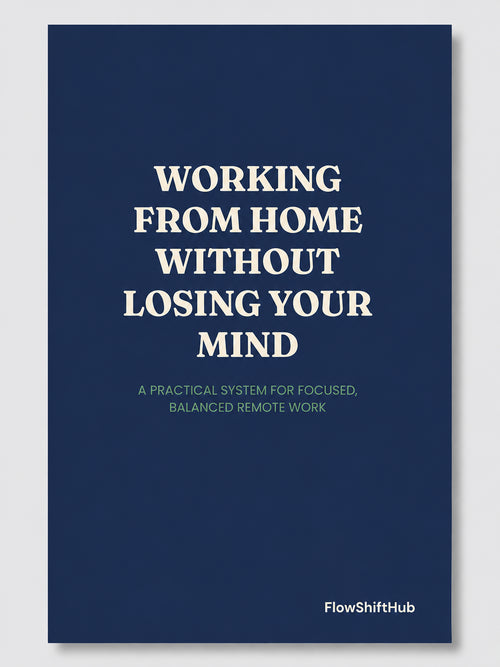 Working From Home, Without Losing Your Mind: The Complete Productivity System for Focused, Balanced Remote Work