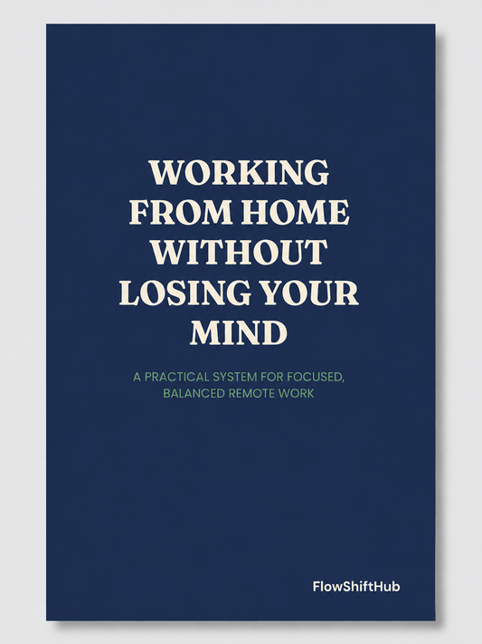 Working From Home, Without Losing Your Mind: The Complete Productivity System for Focused, Balanced Remote Work